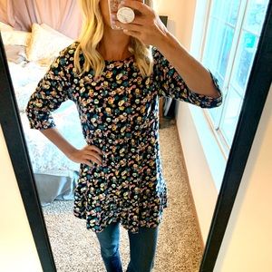 Floral Tunic Top